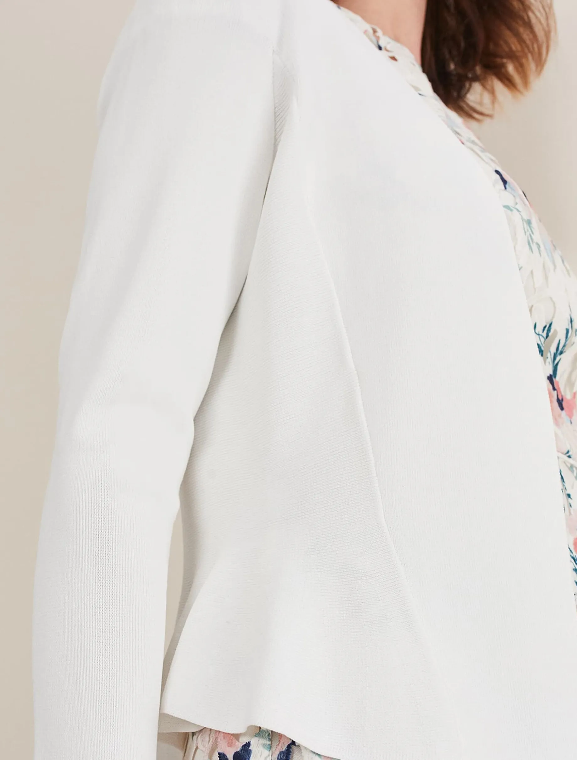 Salma Flare Hem Knitted Jacket