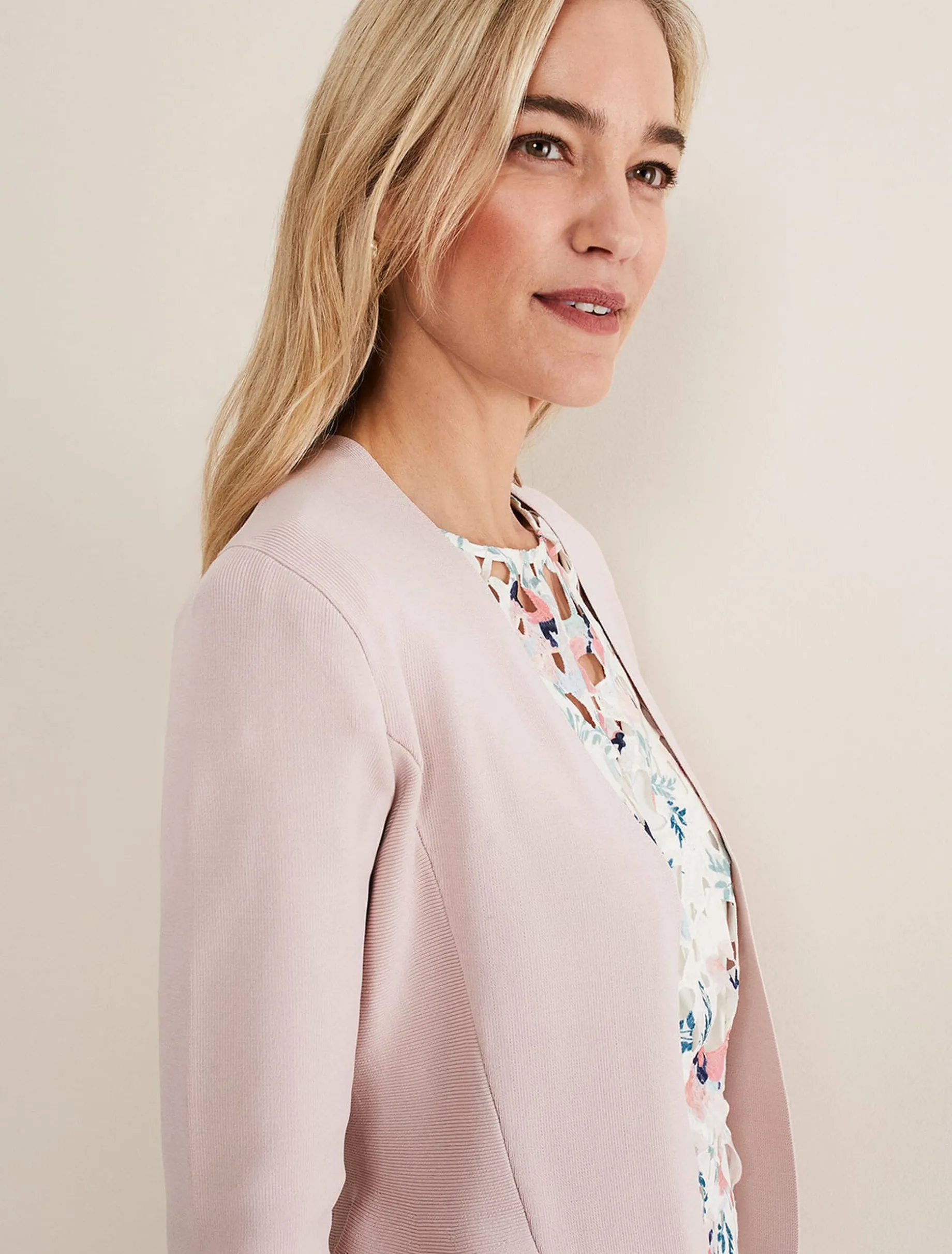 Salma Flare Hem Knitted Jacket