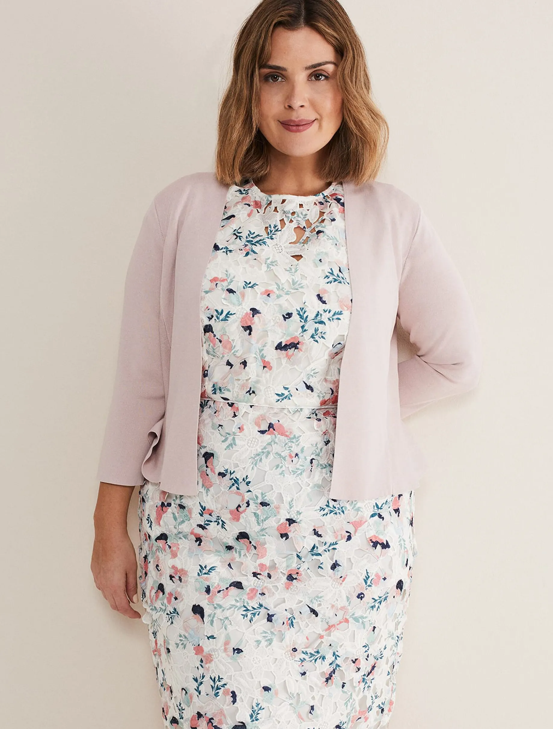 Salma Flare Hem Knitted Jacket