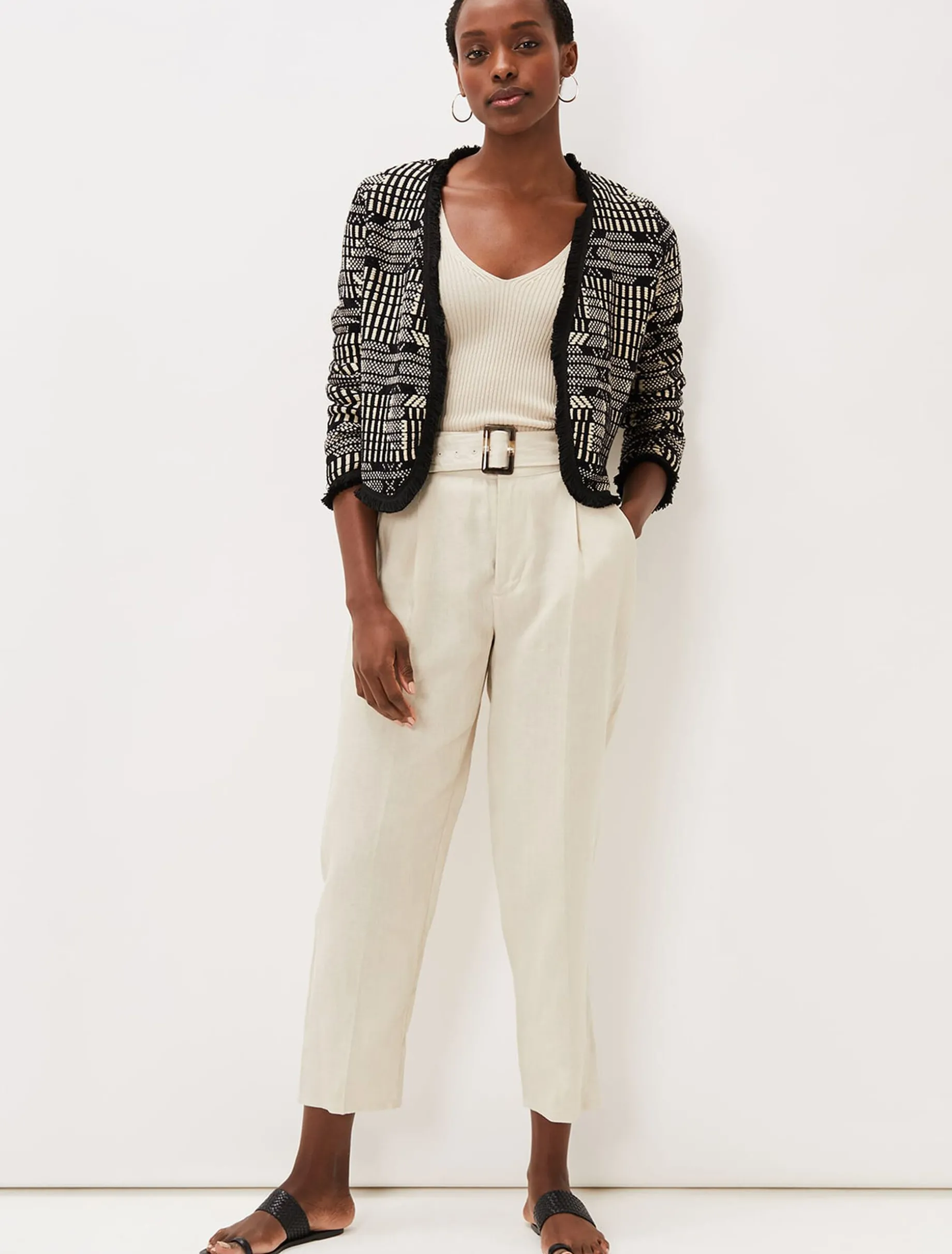 Samie Ikat Knitted Jacket