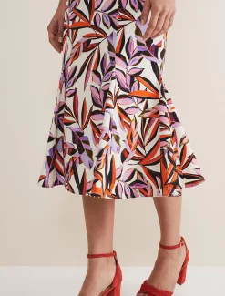 Sammie Printed Bodycon Midi Dress