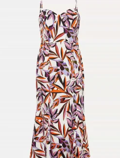 Sammie Printed Bodycon Midi Dress