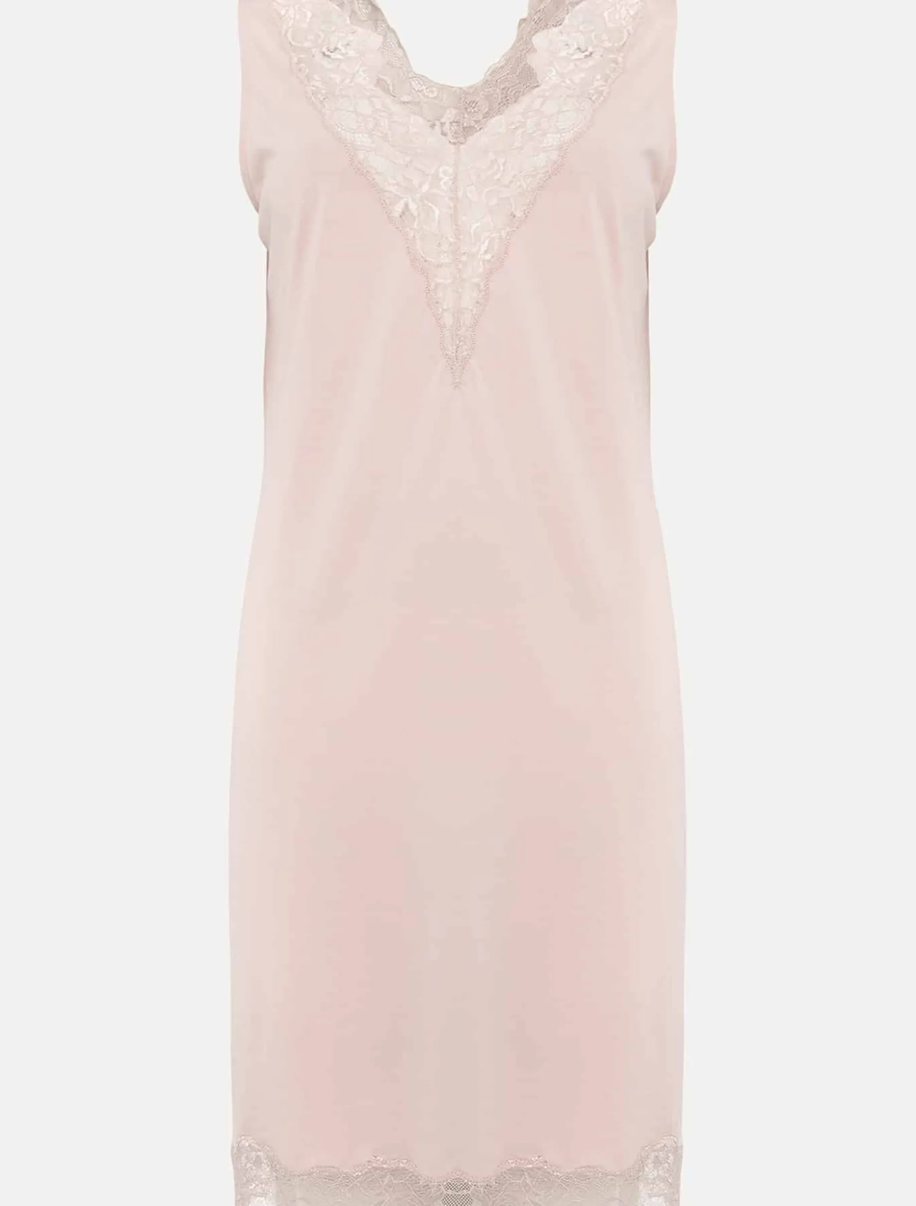 Sania Lace Trim Night Dress