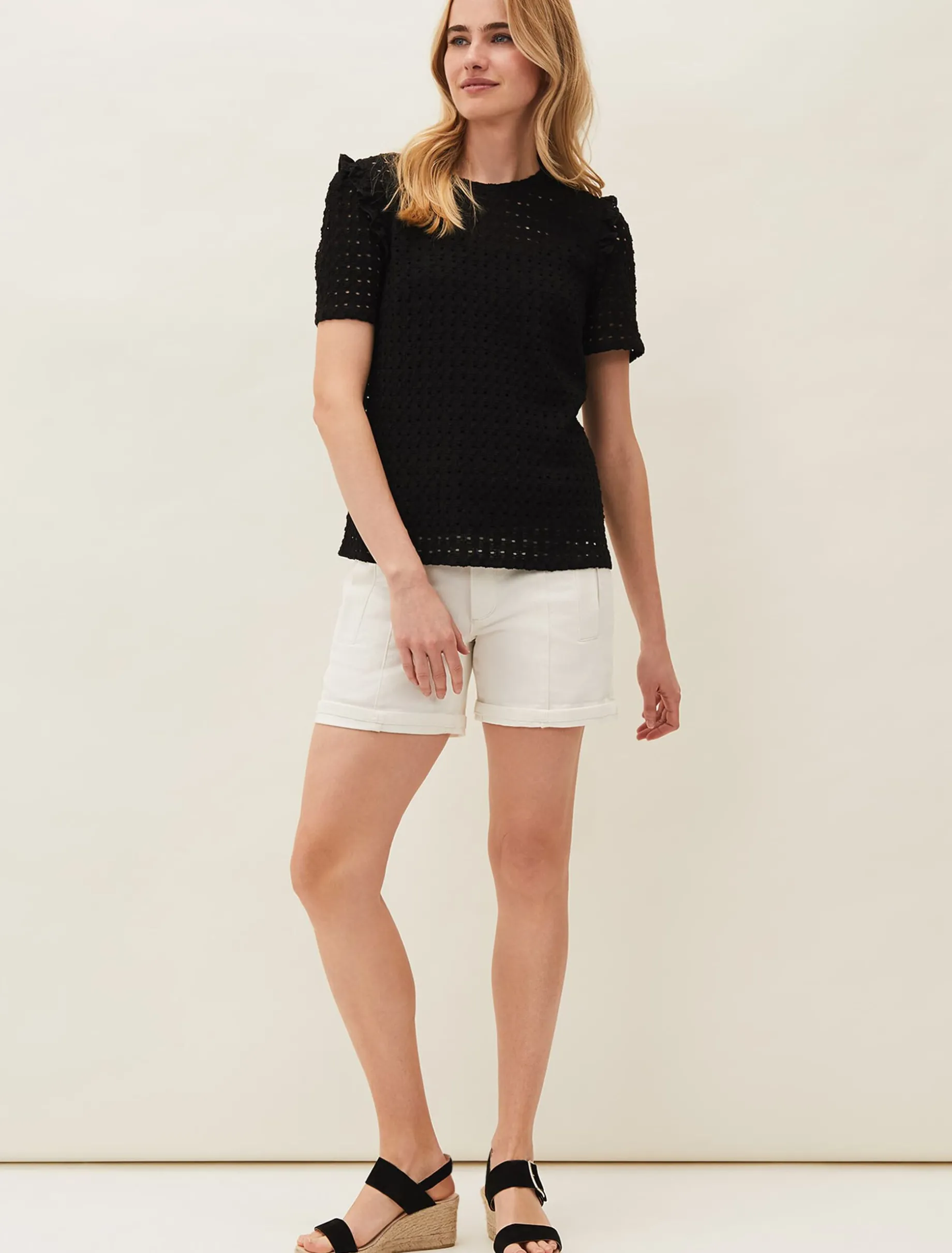 Sara Denim Shorts
