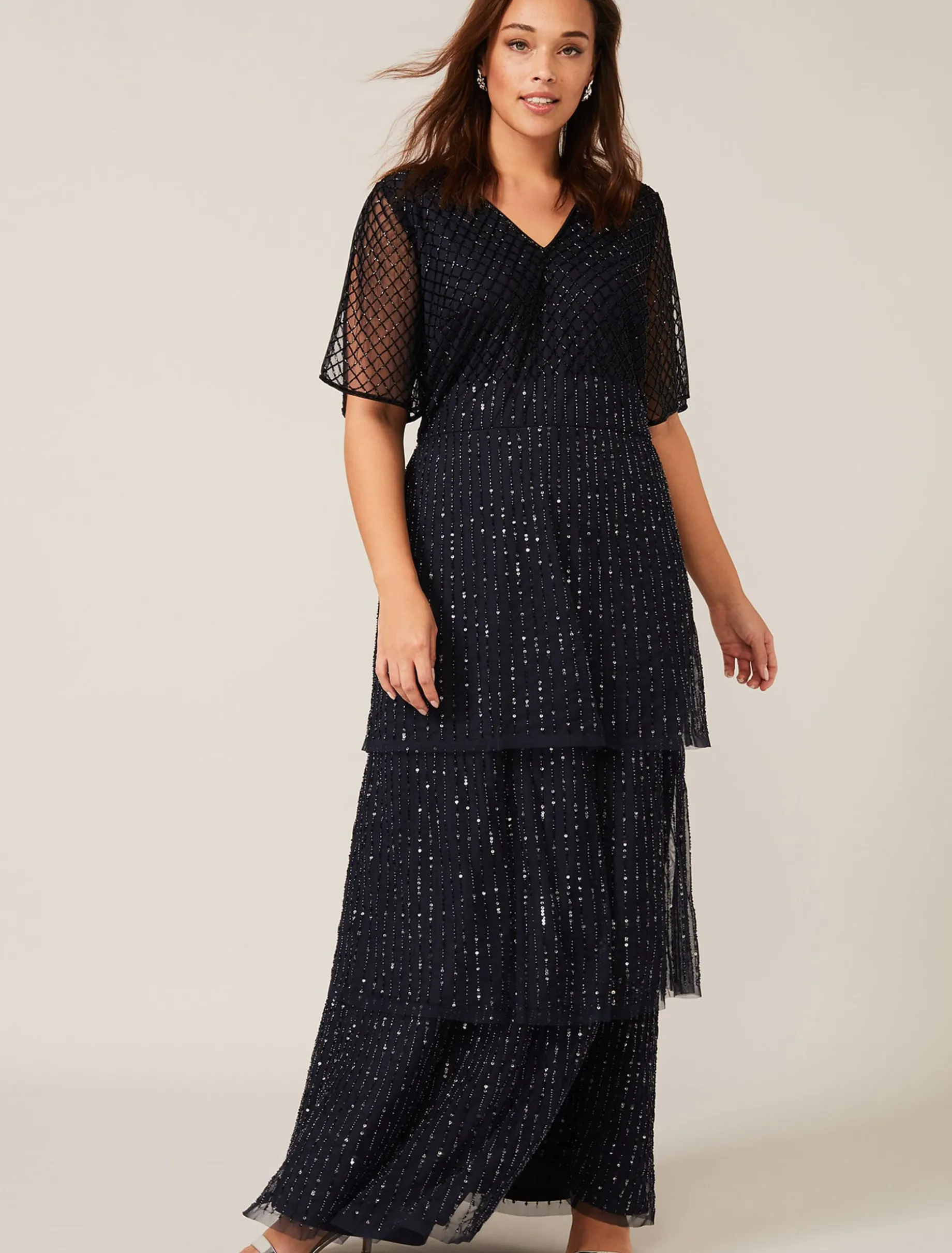 Sascha Beaded Maxi Dress