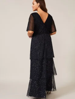 Sascha Beaded Maxi Dress