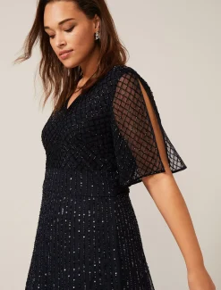 Sascha Beaded Maxi Dress