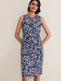 Sasha Side Tie Jersey Dress