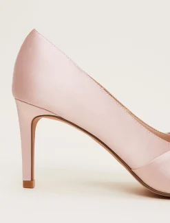 Satin Knot Front Court Shoe