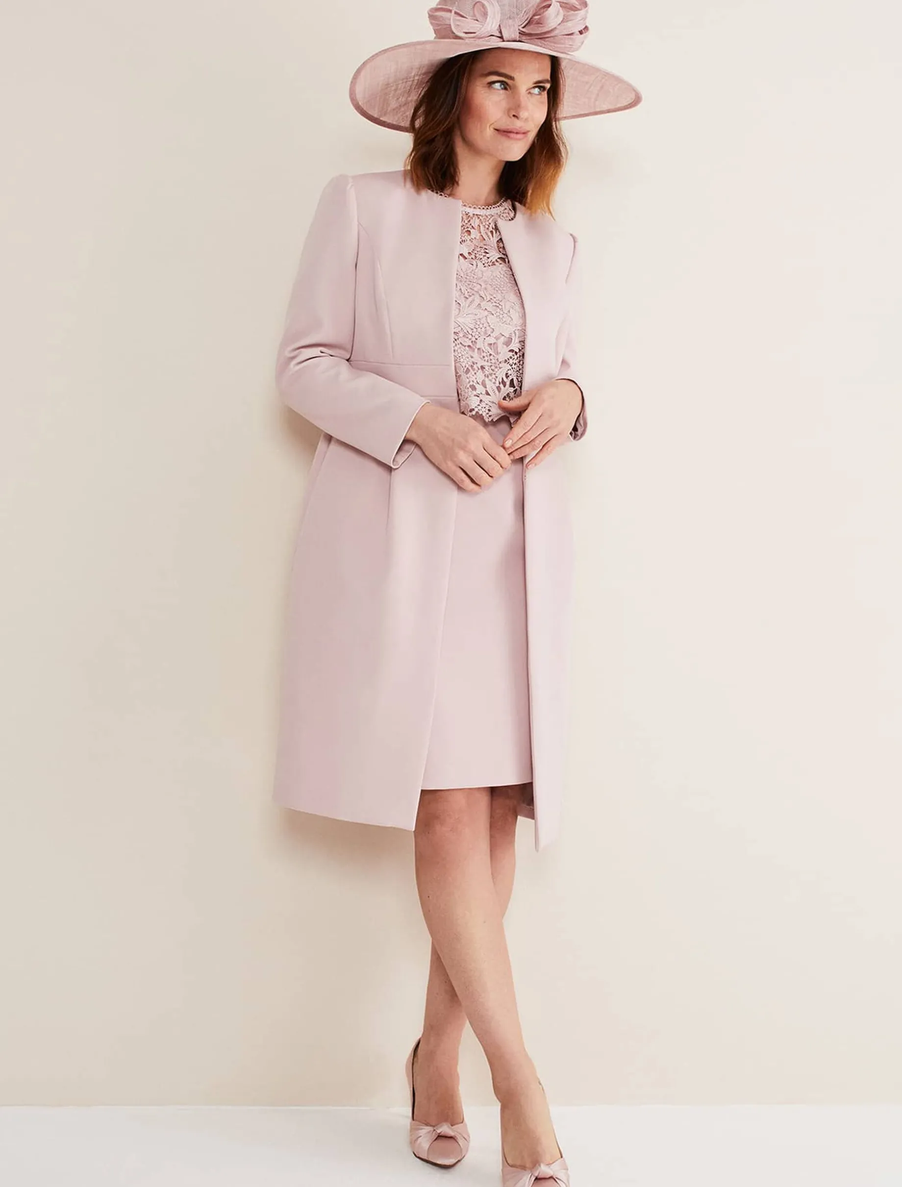 Satin Knot Front Court Shoe