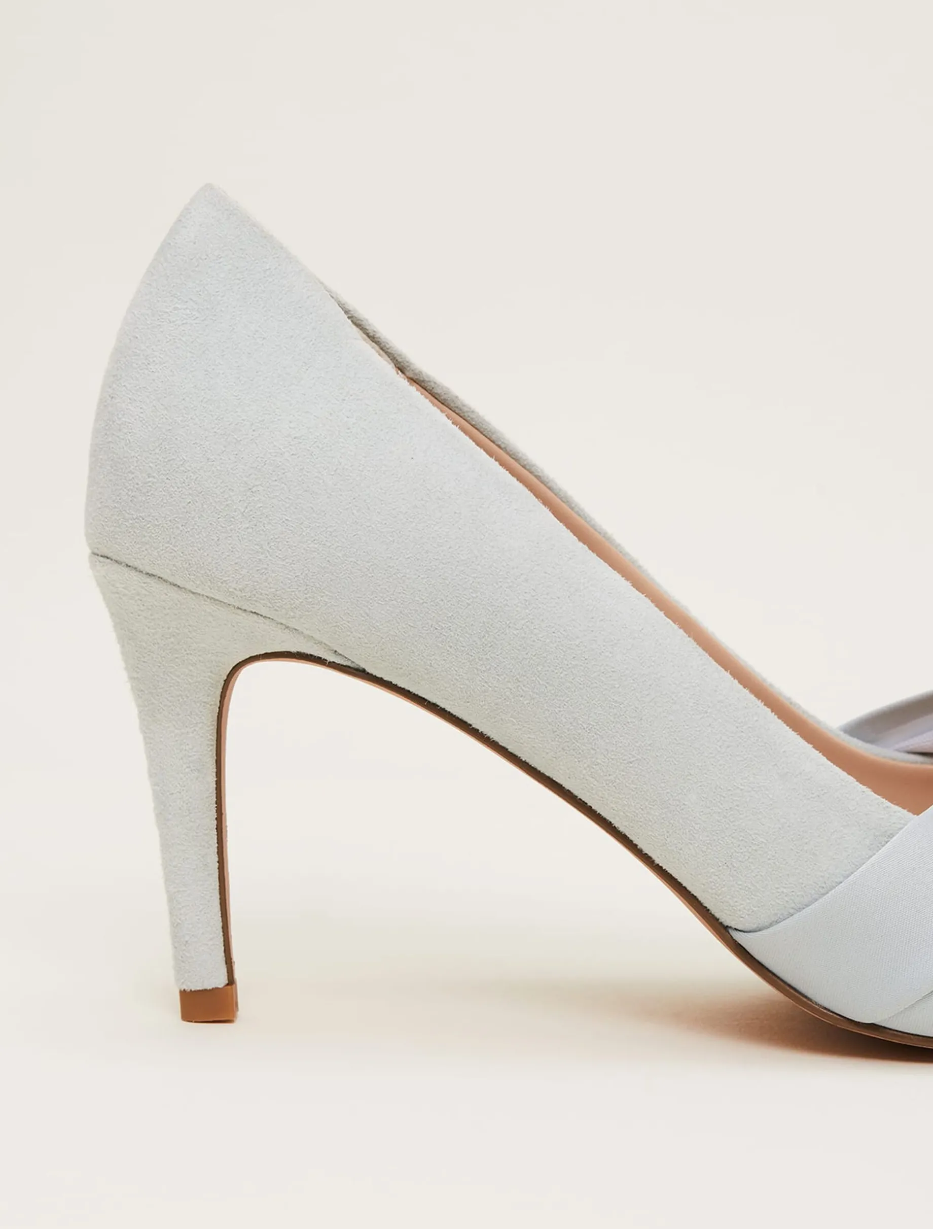 Satin Twist Peeptoe Shoe