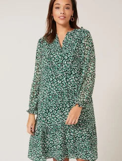 Sawyer Leopard Swing Dress