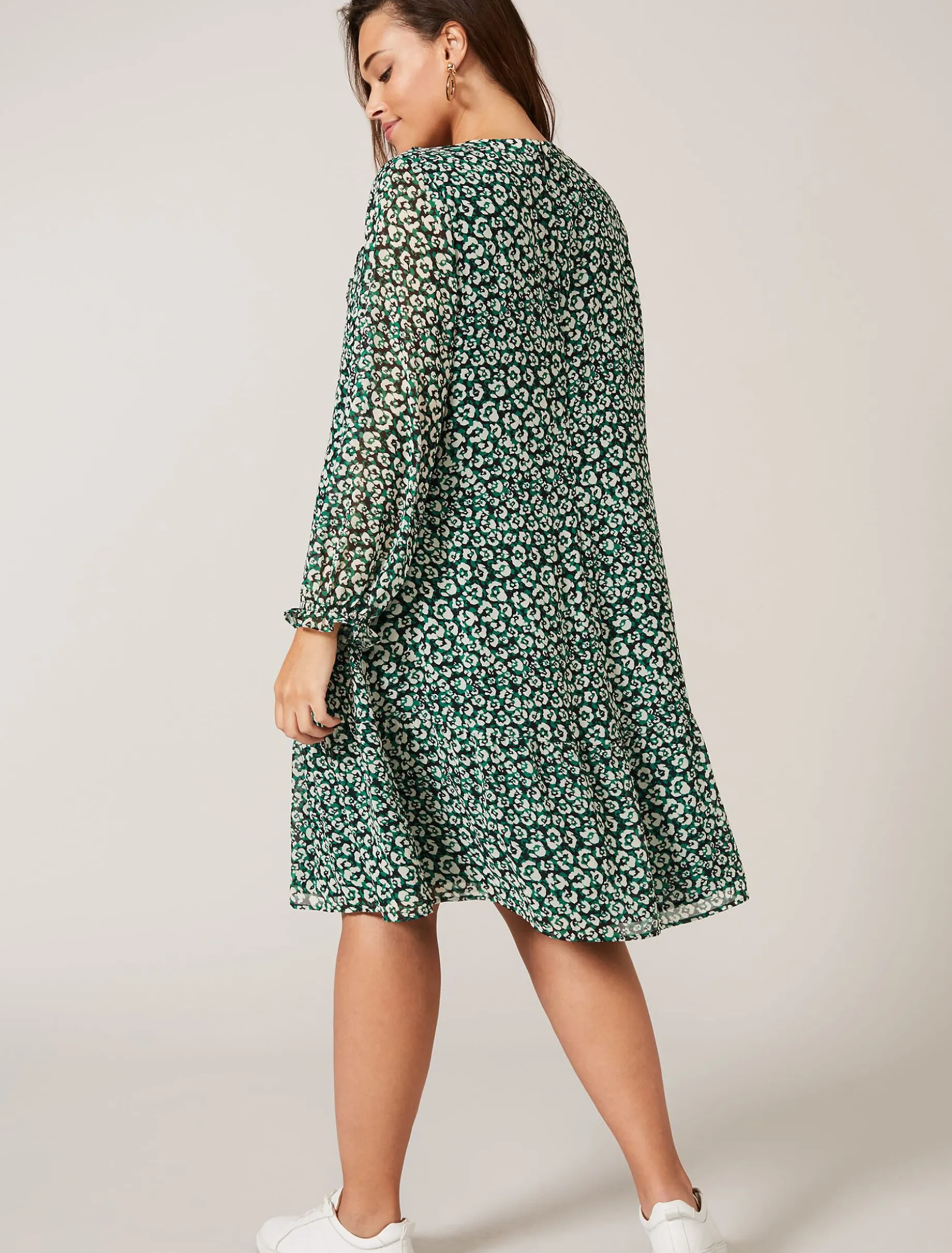 Sawyer Leopard Swing Dress