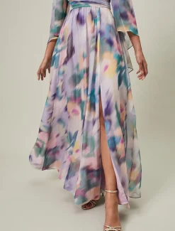 Selene Printed Maxi Dress