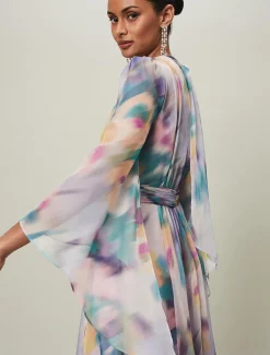 Selene Printed Maxi Dress