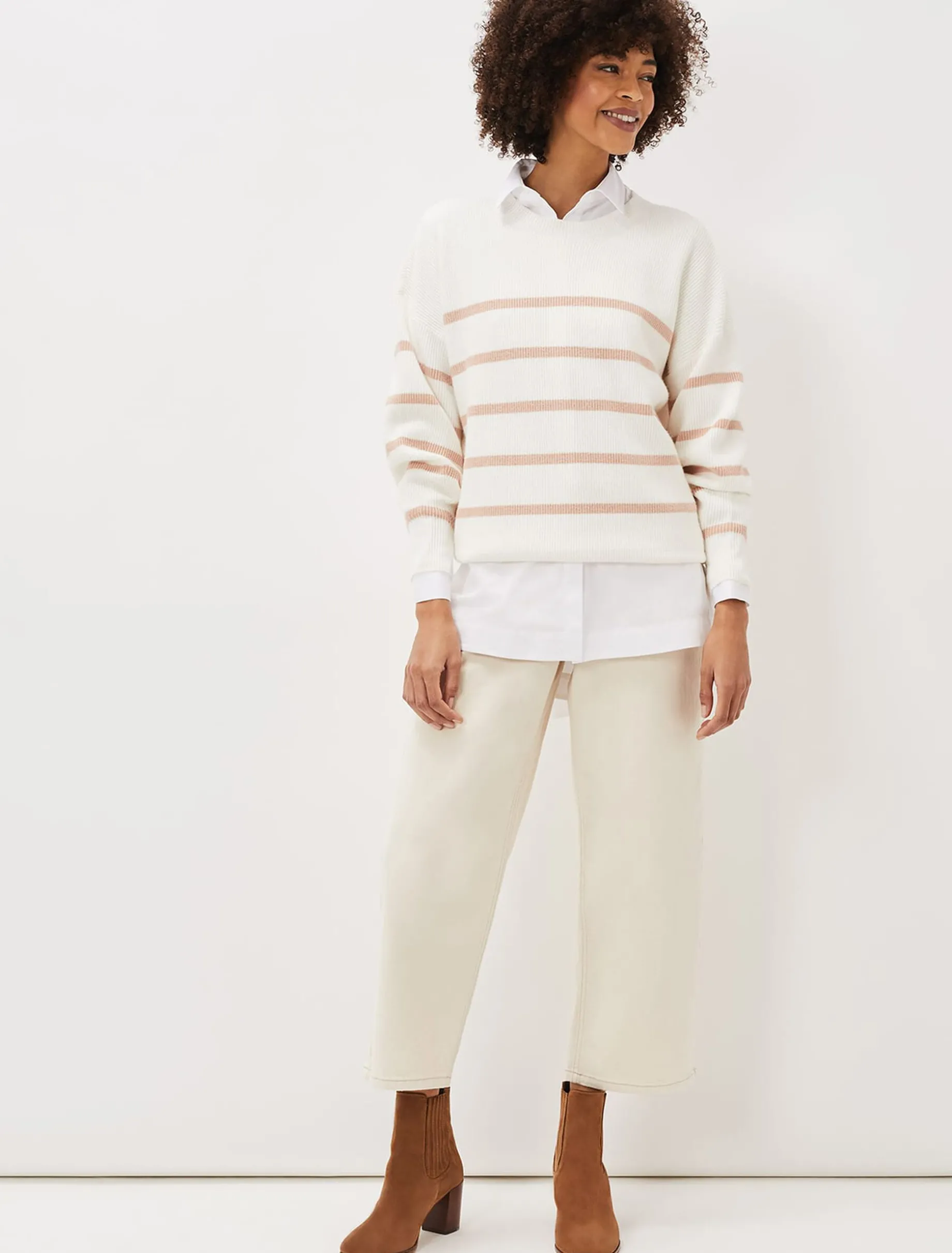 Selina Stripe Knit Jumper