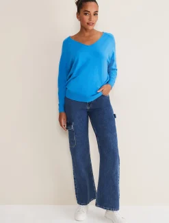 Senita V Neck Knit Jumper