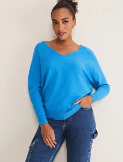 Senita V Neck Knit Jumper