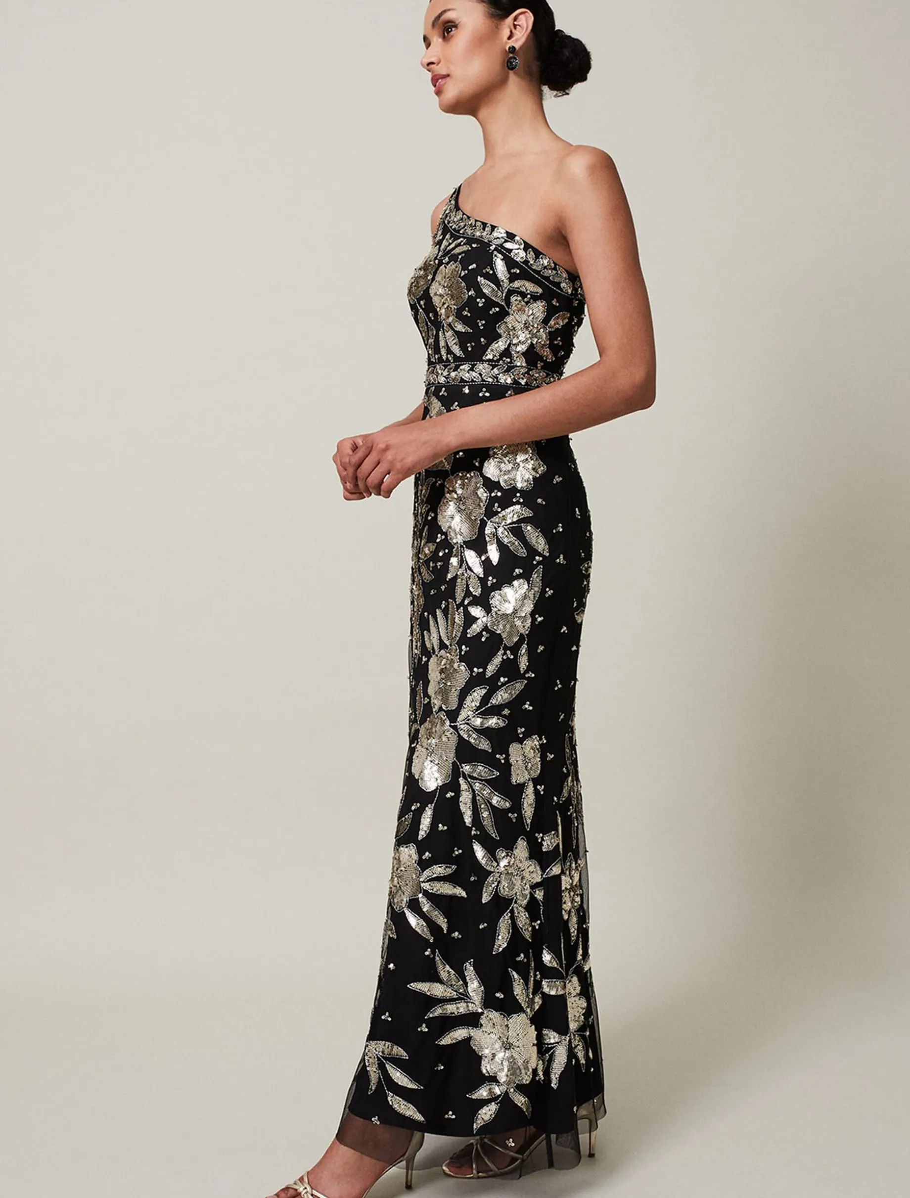 Serafina Embellished Maxi Dress