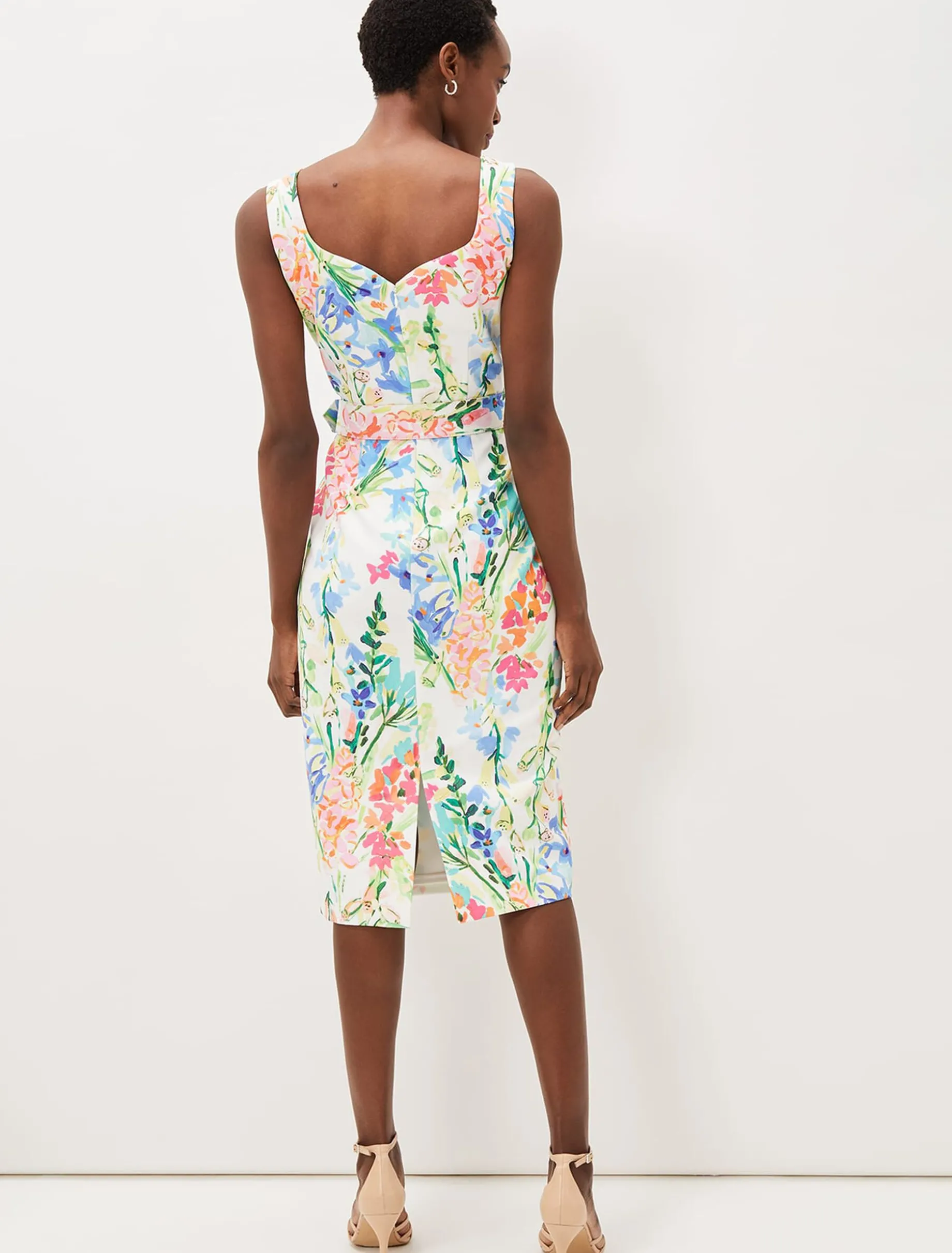 Serina Floral Midi Dress