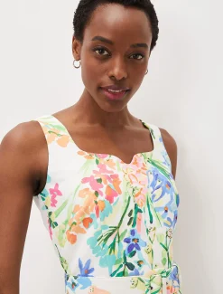 Serina Floral Midi Dress