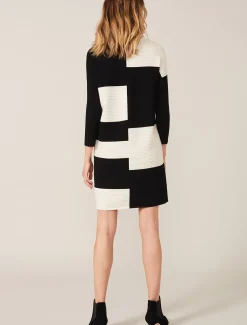Severine Piano Block Dress