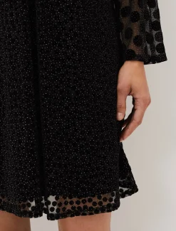 Sevina Spot Tunic Dress