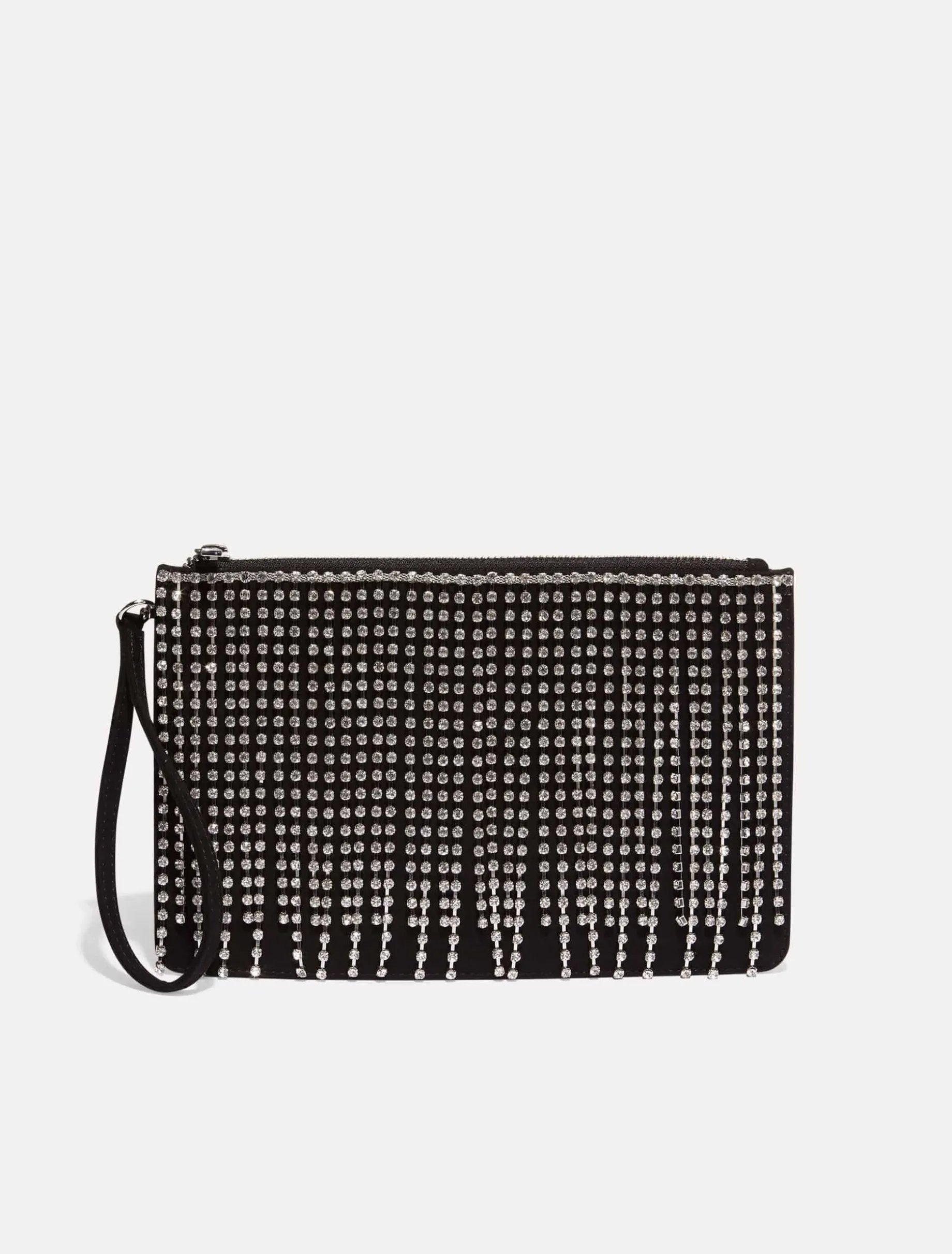 Shae Sparkle Tassel Clutch Bag