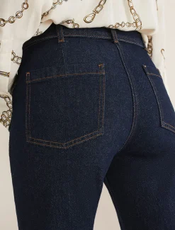 Shawna Belted Bootcut Jeans