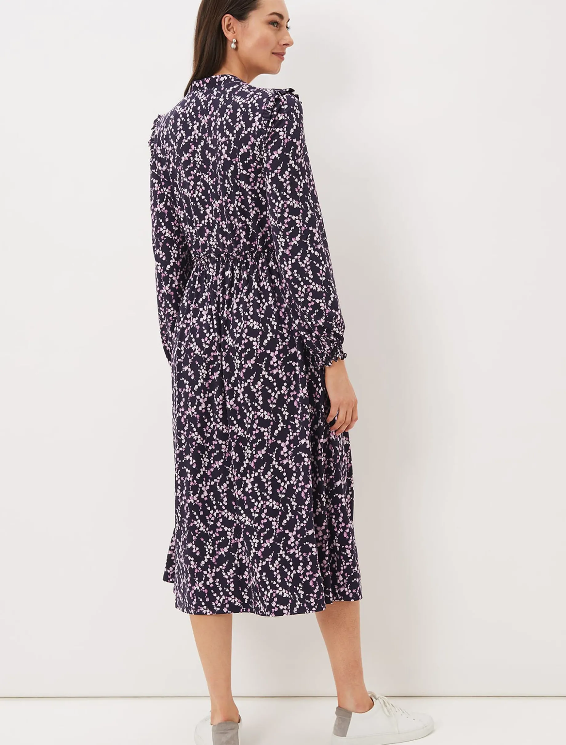 Shay Floral Midi Dress