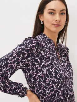 Shay Floral Midi Dress
