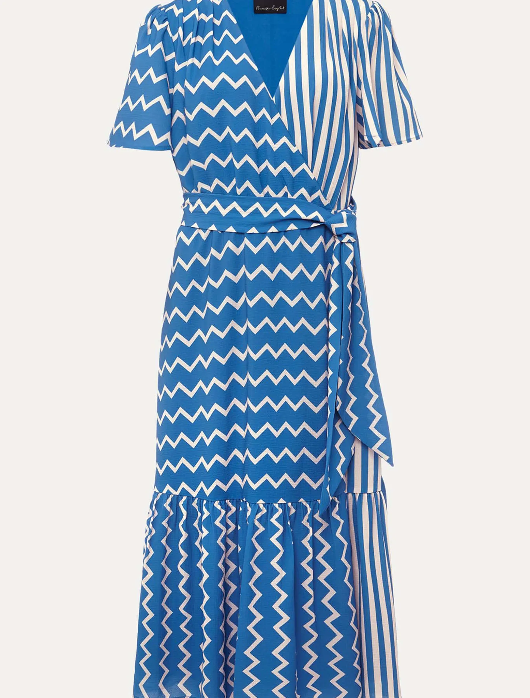 Shelby Zig Zag Midi Dress