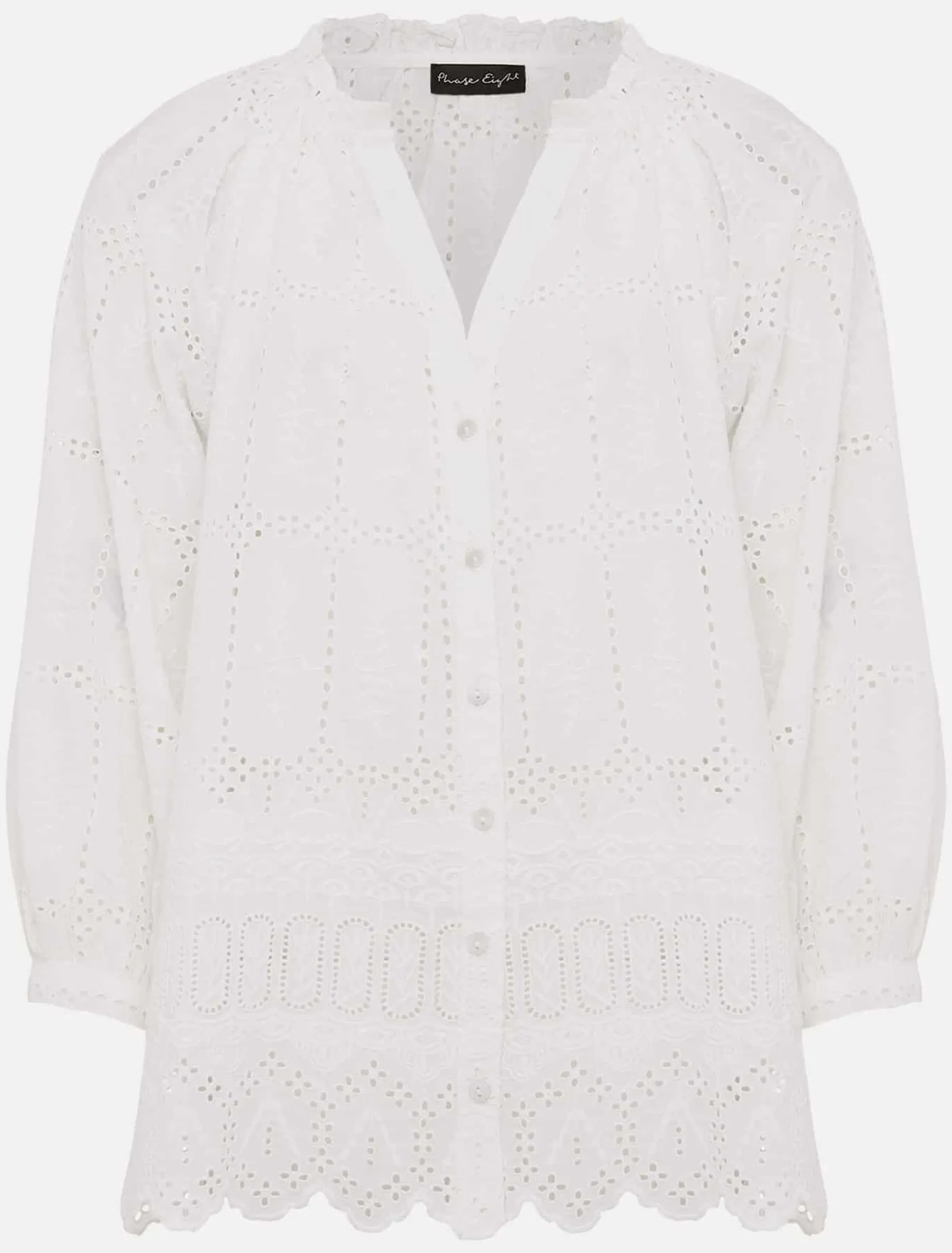 Sierra Broderie Blouse