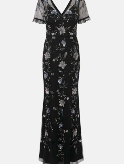 Sierra Sequin Floral Dress