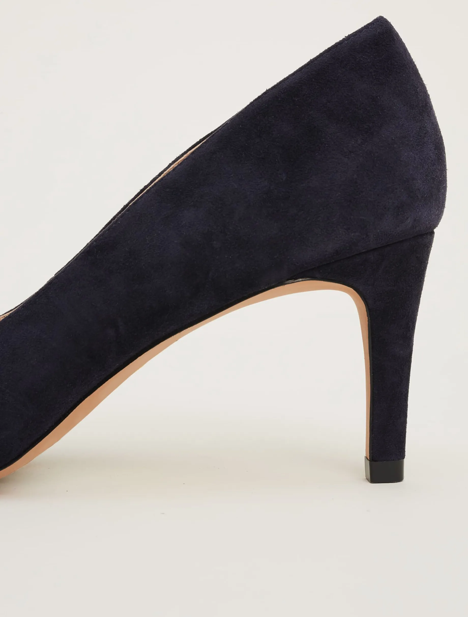 Sim Suede Bow Court Shoe
