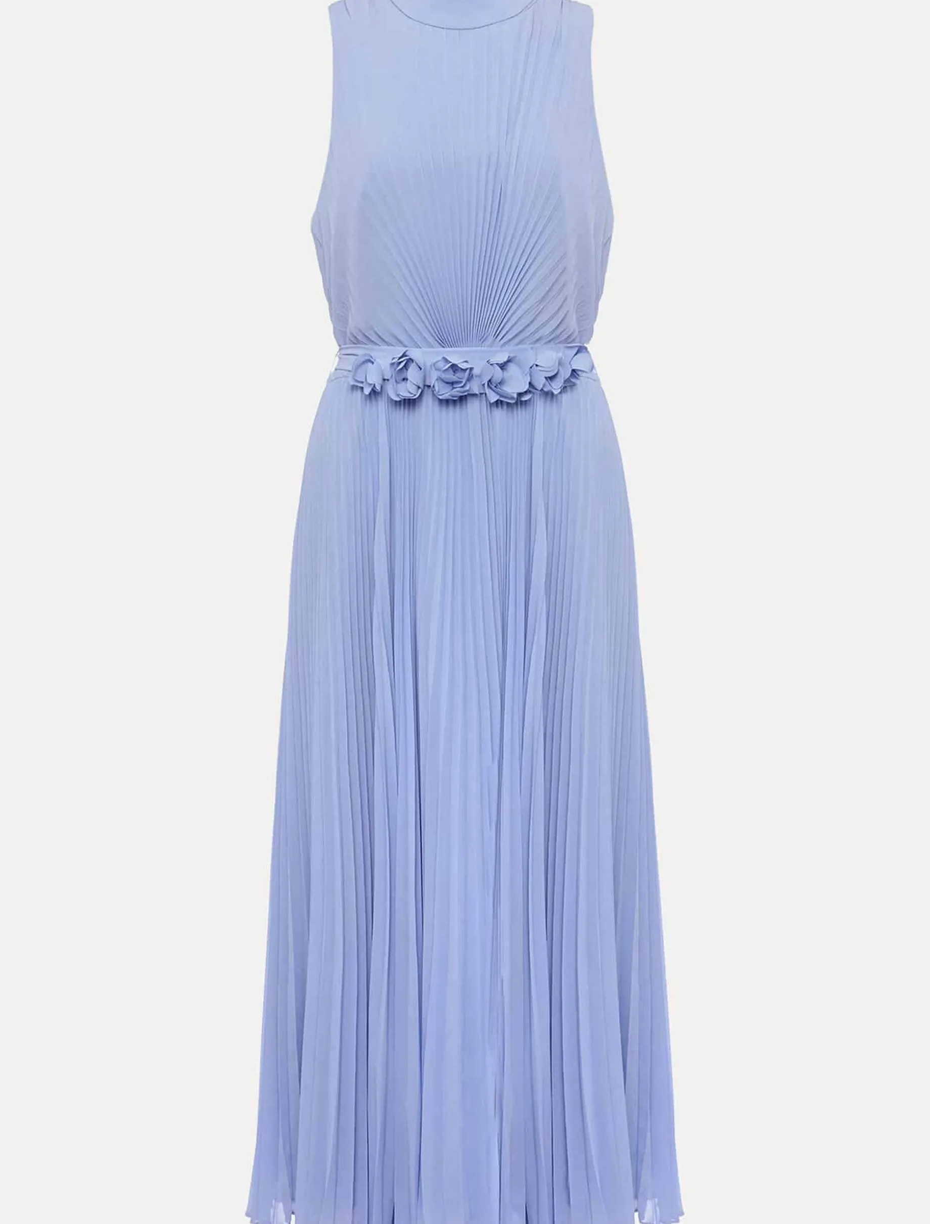Simara Pleated Midi Dress