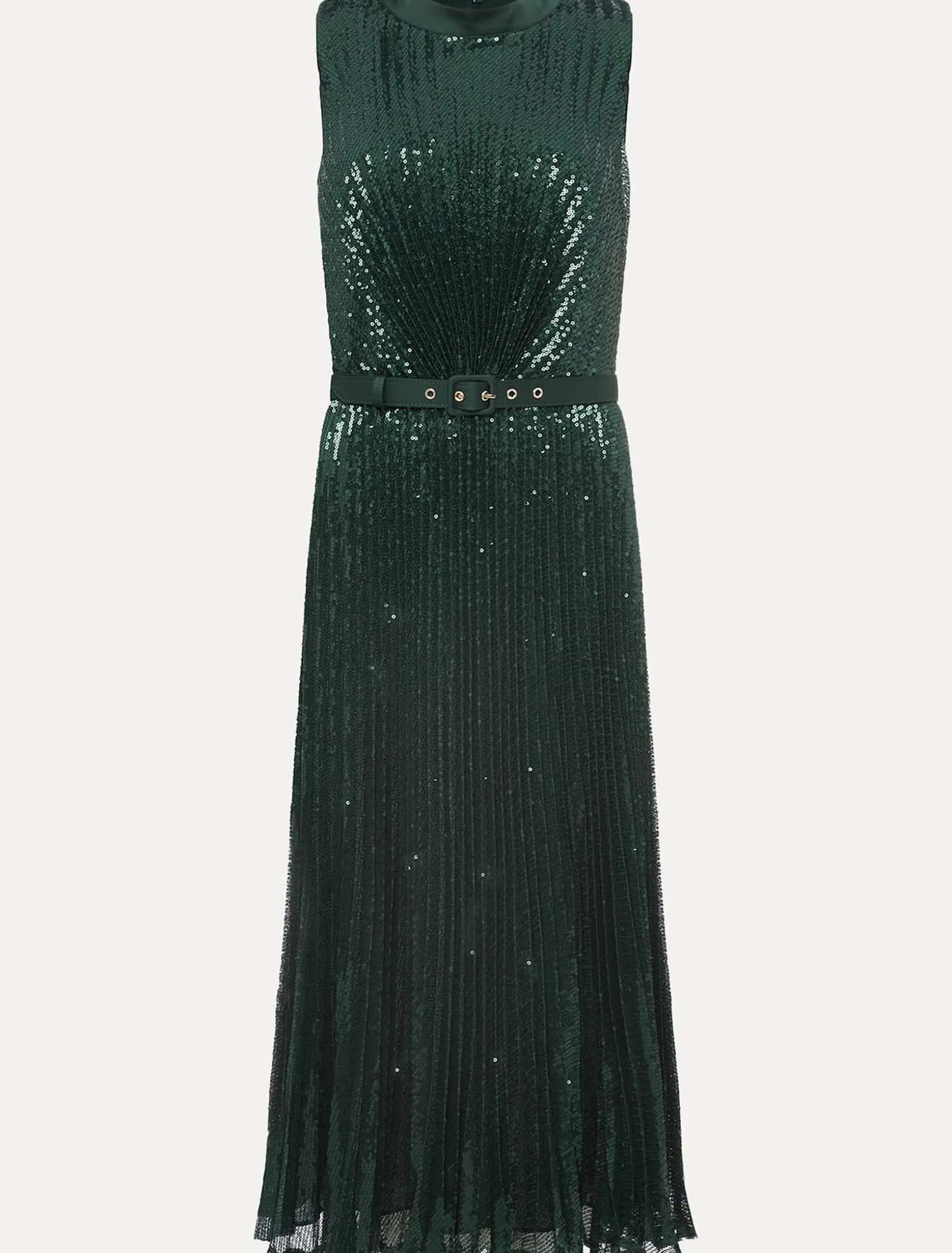 Simara Sequin Pleat Dress