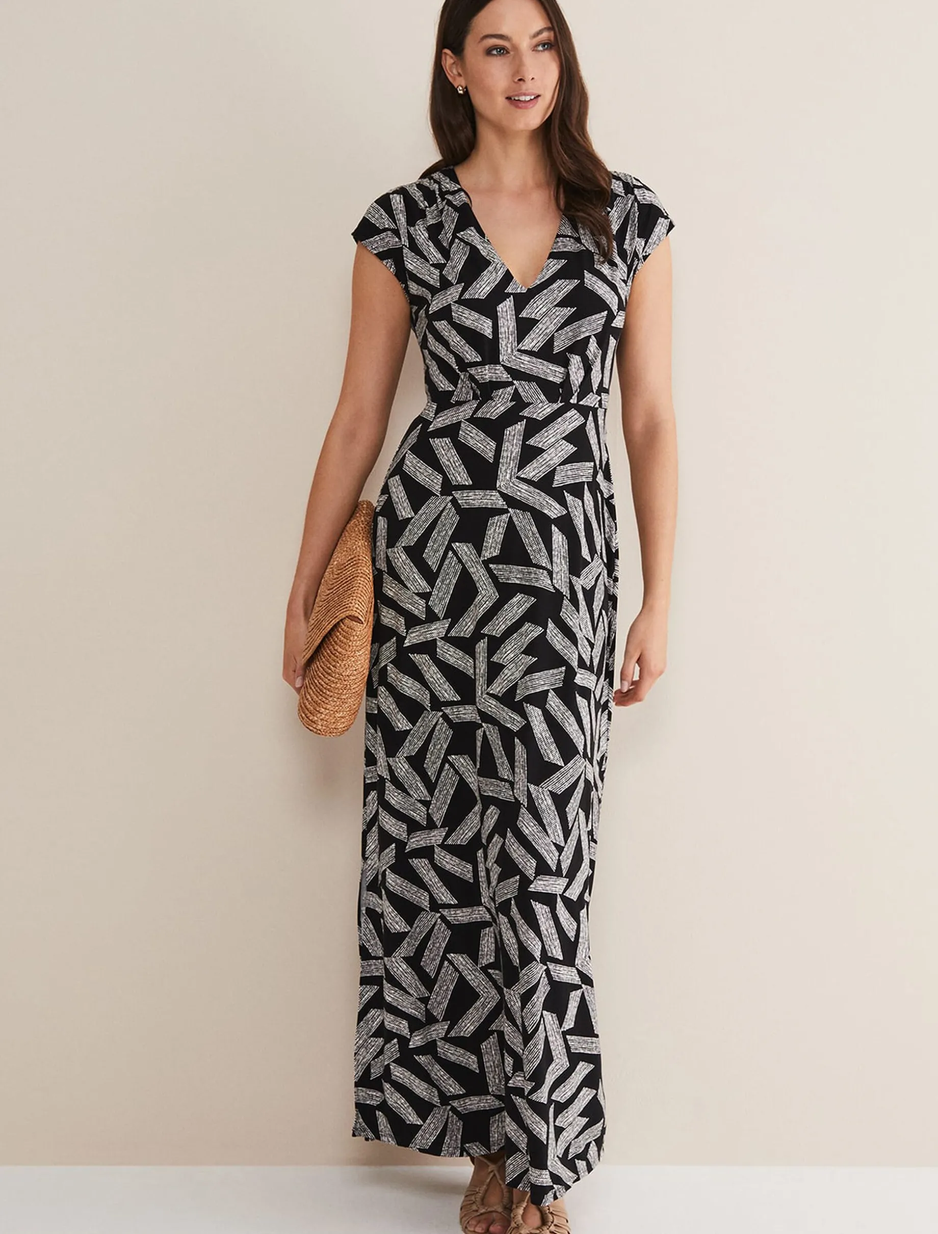 Siobhan Abstract Maxi Dress