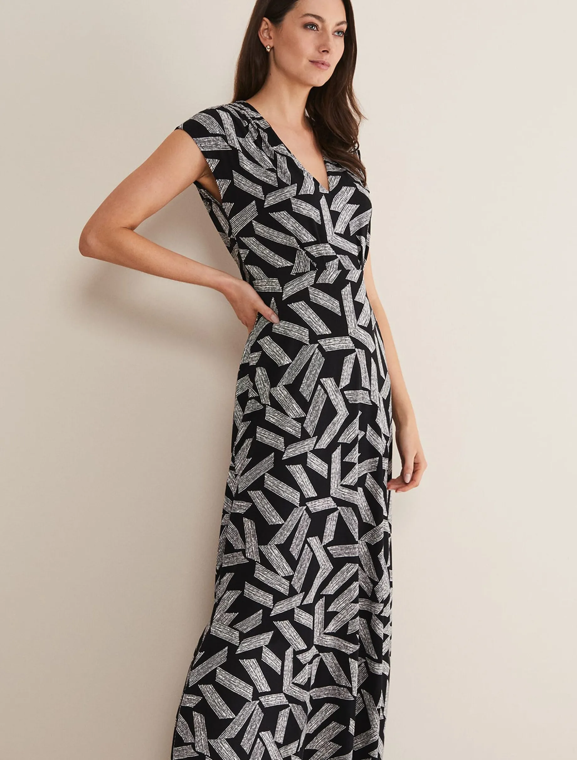 Siobhan Abstract Maxi Dress