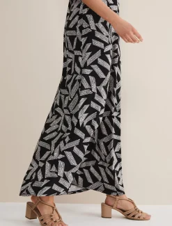 Siobhan Abstract Maxi Dress