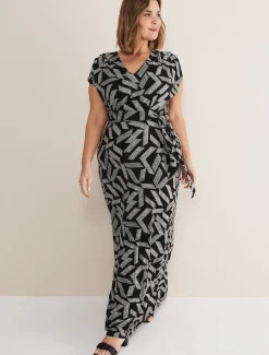 Siobhan Abstract Maxi Dress