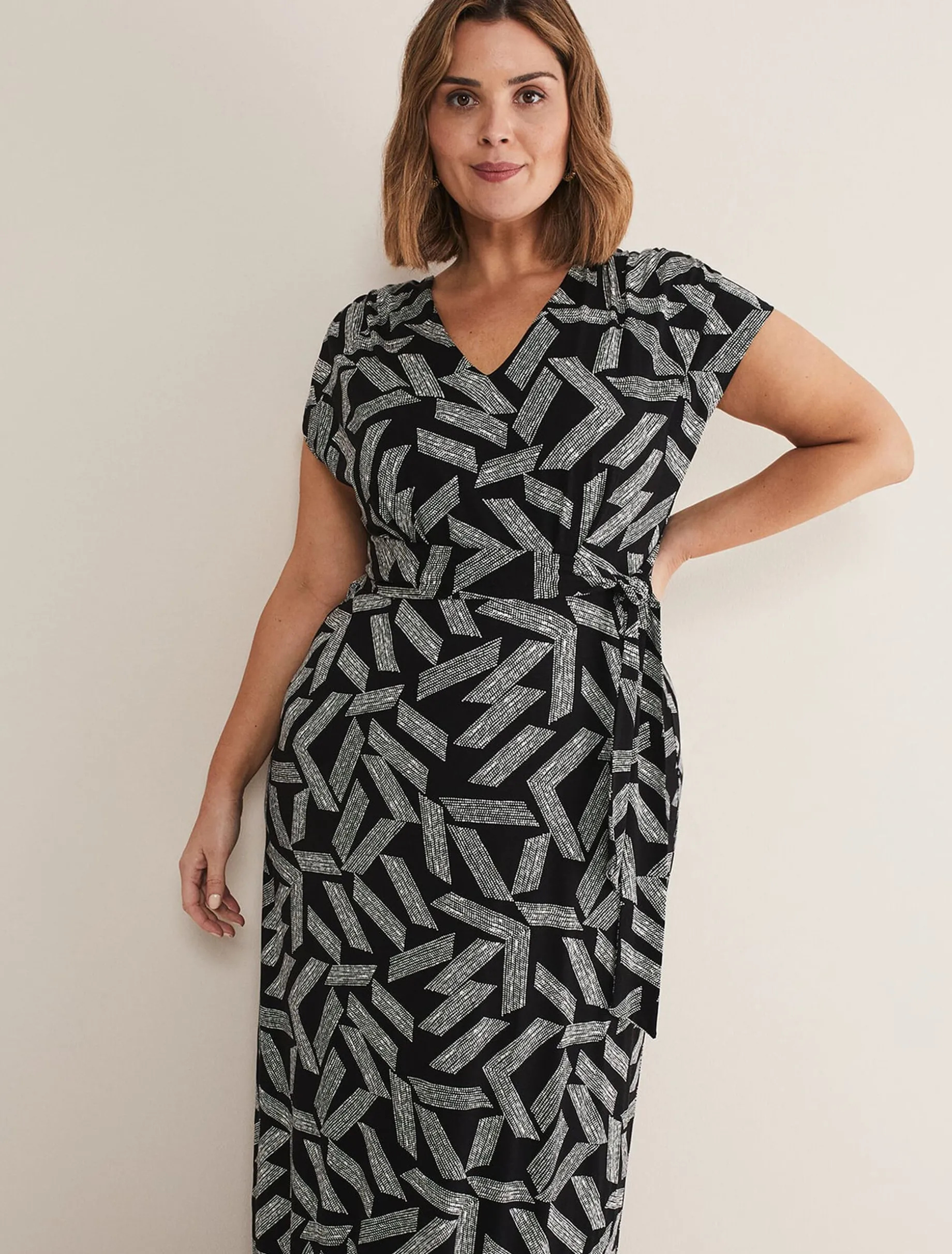 Siobhan Abstract Maxi Dress