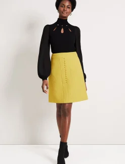 Skye Textured Skirt