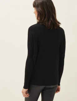 Skylar Roll Neck Zip Hem Jumper