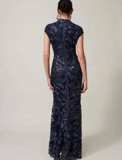 Sofia Embroidered Sequin Dress