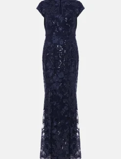 Sofia Embroidered Sequin Dress