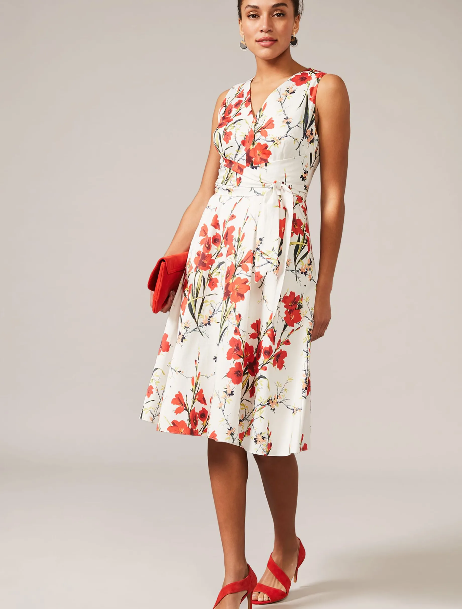 Sofia Floral Cotton Dress