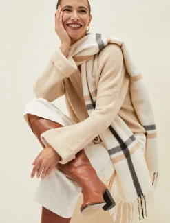 Sollie Check Scarf