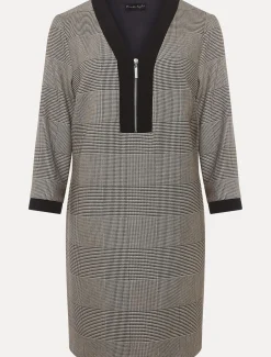 Soraya Check Midi Dress