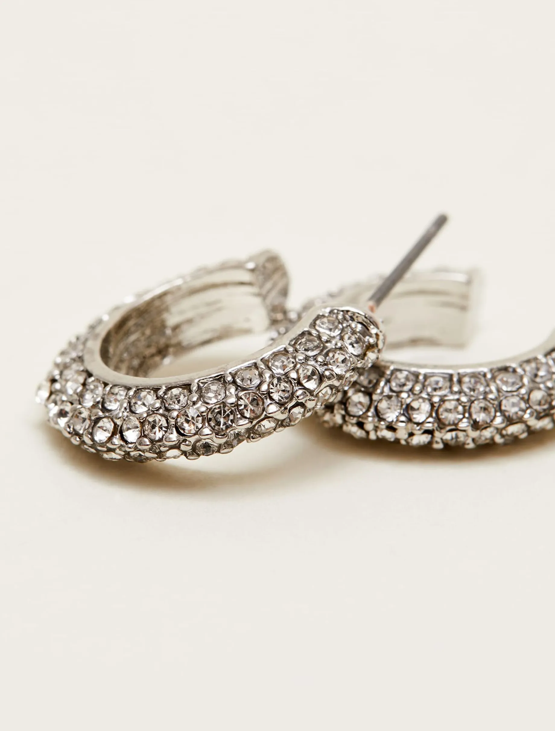 Sparkle Hoop Earrings